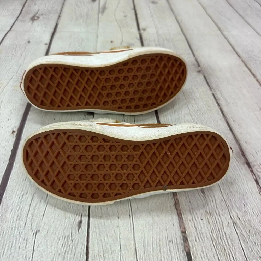 vans T kids classic slip on V bear hugs sneakers loafer shoes sz 12.5Y Unisex